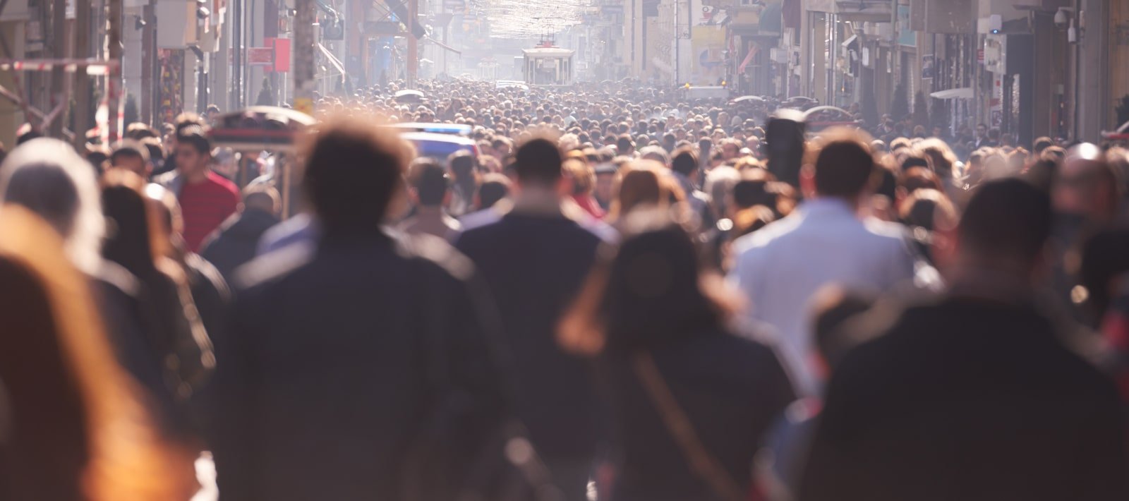 crowd of people demonstrating market potential. Healthcare TAM Identification