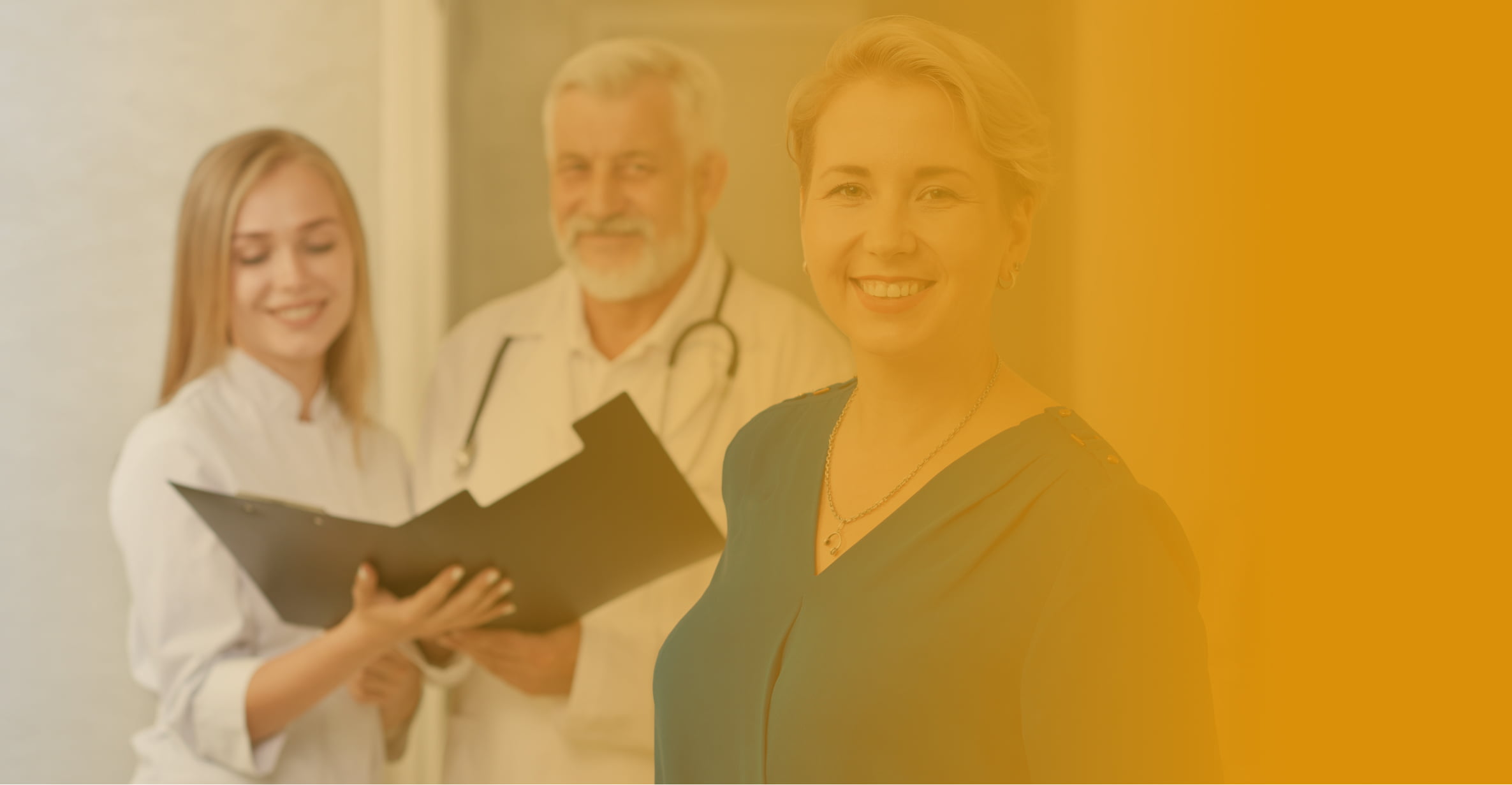 happy patient at a hospital displaying healthcare brand experience