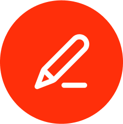content writing icon