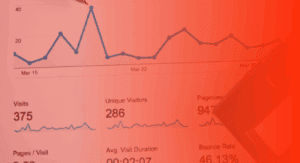conversion rate showing website performance