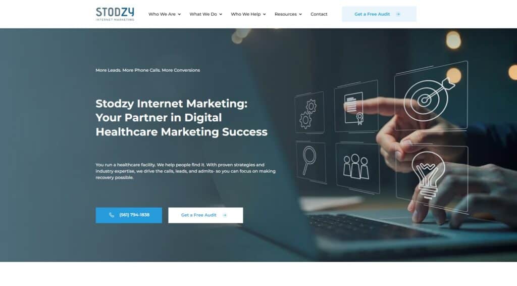 stodzy marketing website