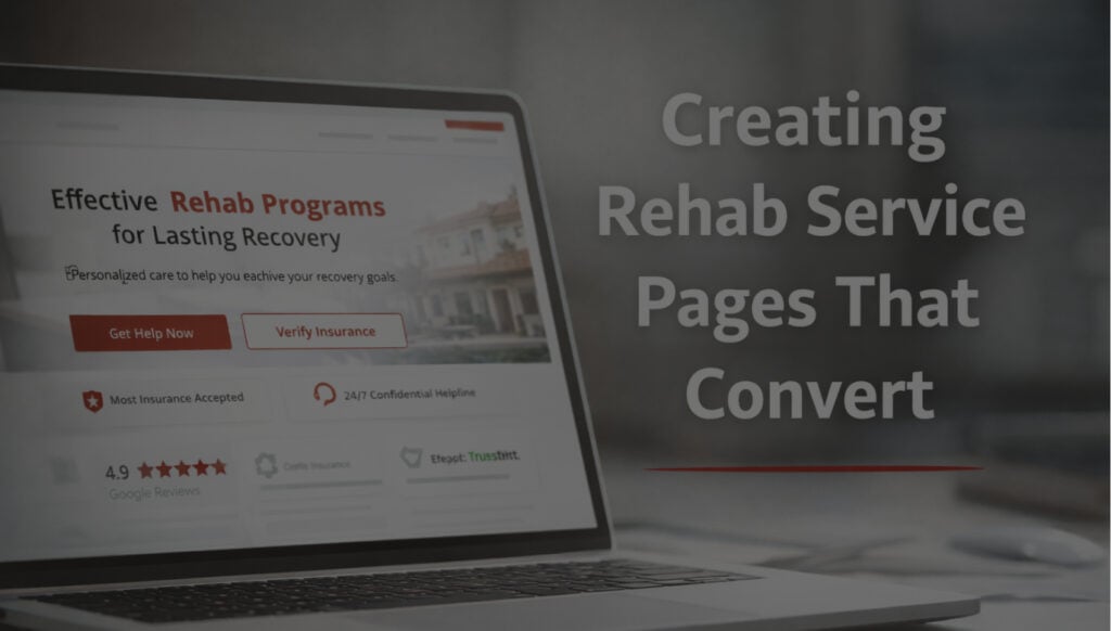 rehab service pages