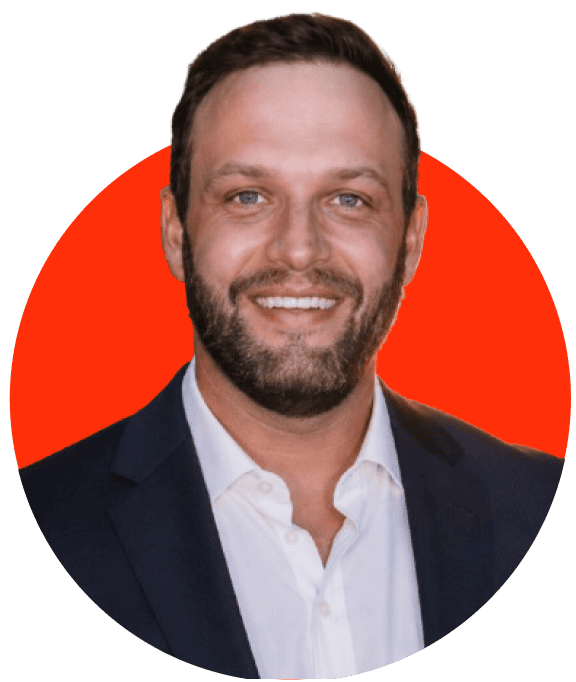 clean professional photo of cfo kyle mchenry