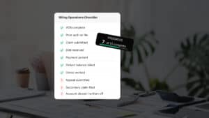 How to Build a Billing Operations Checklist for a Growing Treatment Center