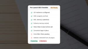 How to Run a Pre-Launch SEO Checklist for a New Behavioral Health Website