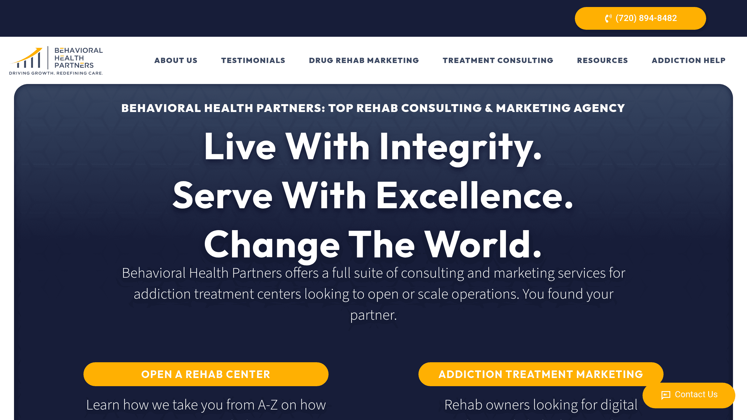 behavioral health partners website