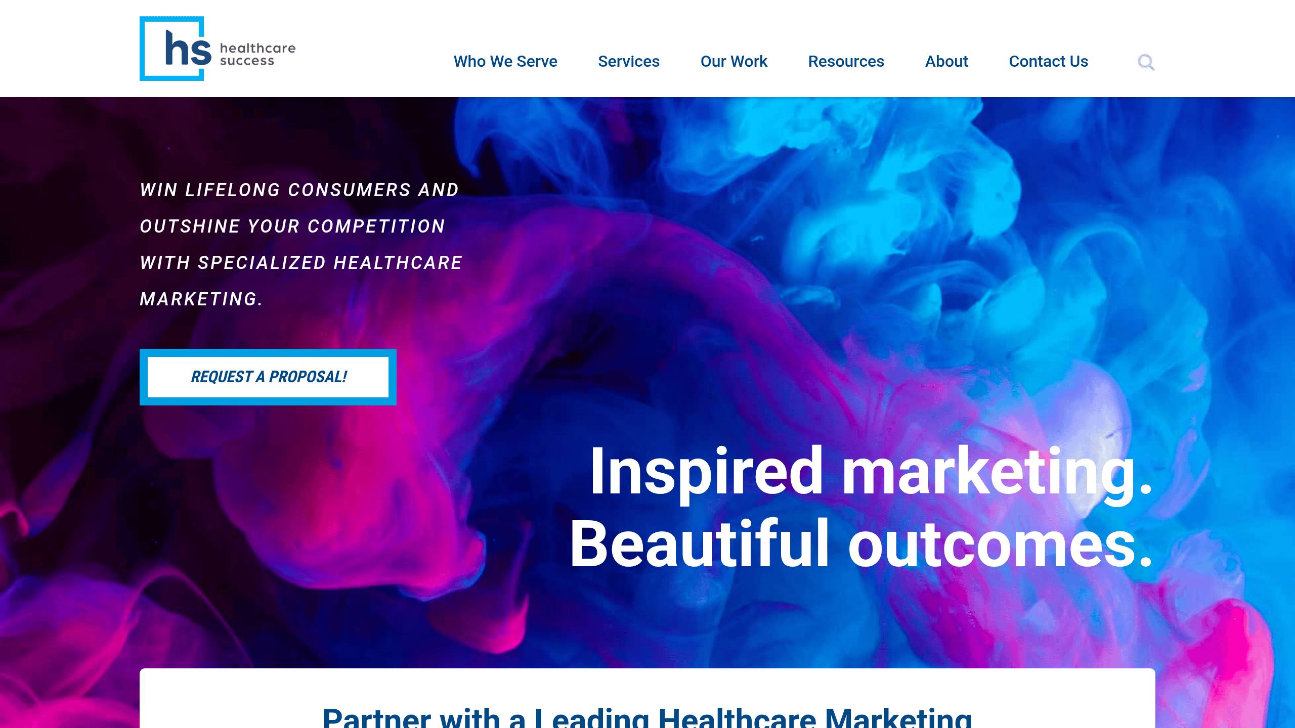 healthcare success website
