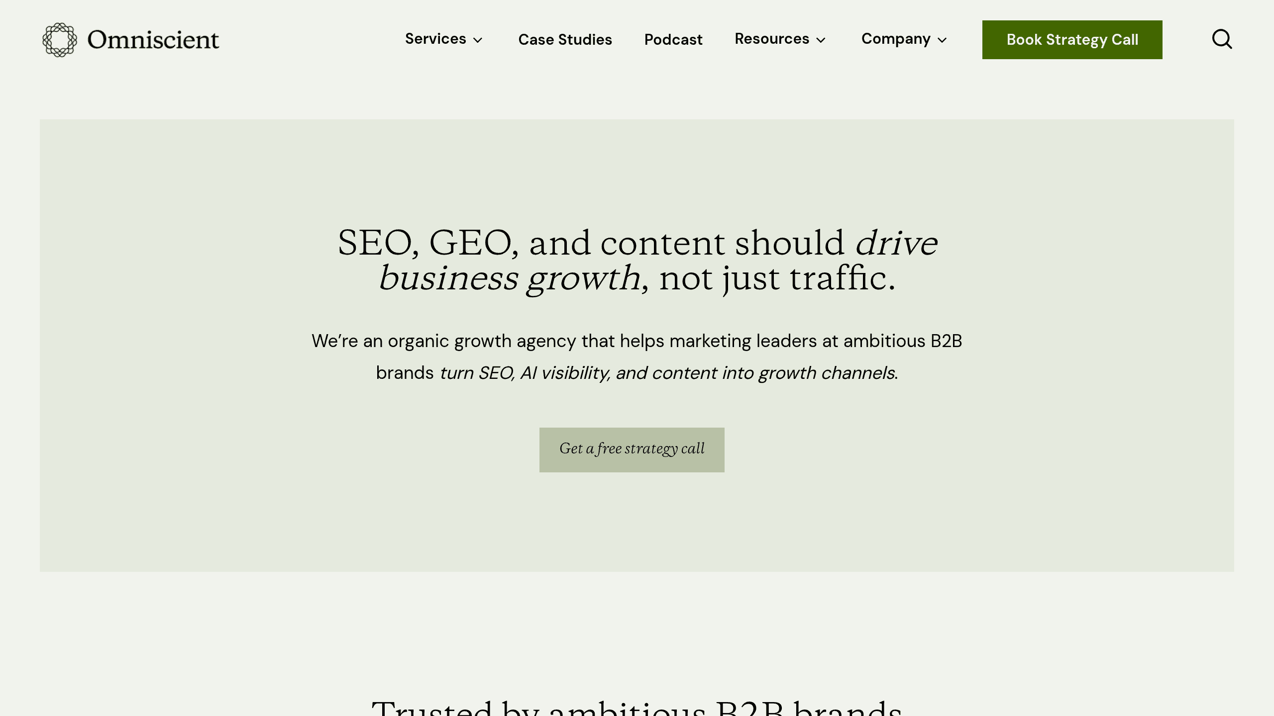 omniscient digital website