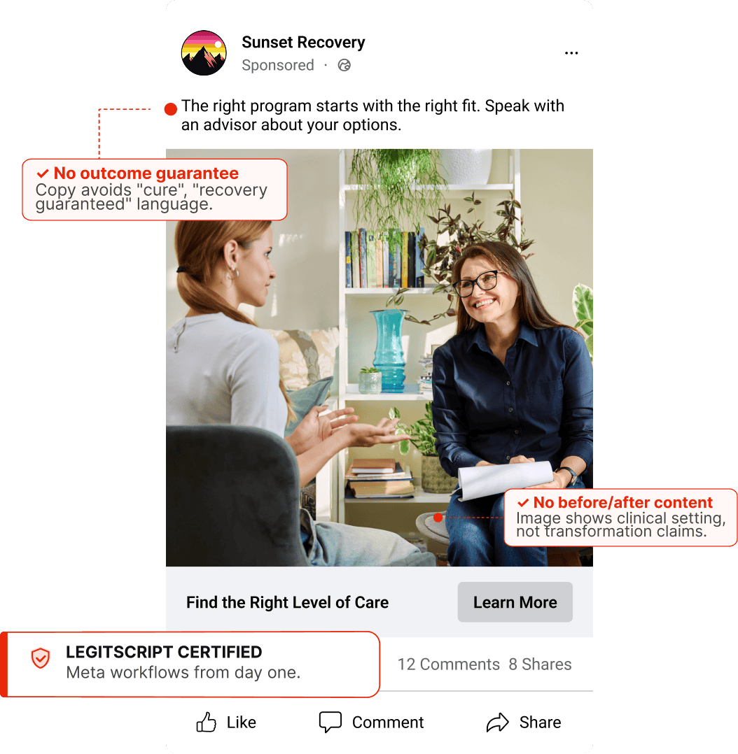 meta ads with compliant checklist