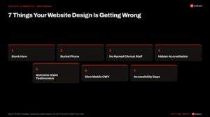 7 things your website design is getting wrong