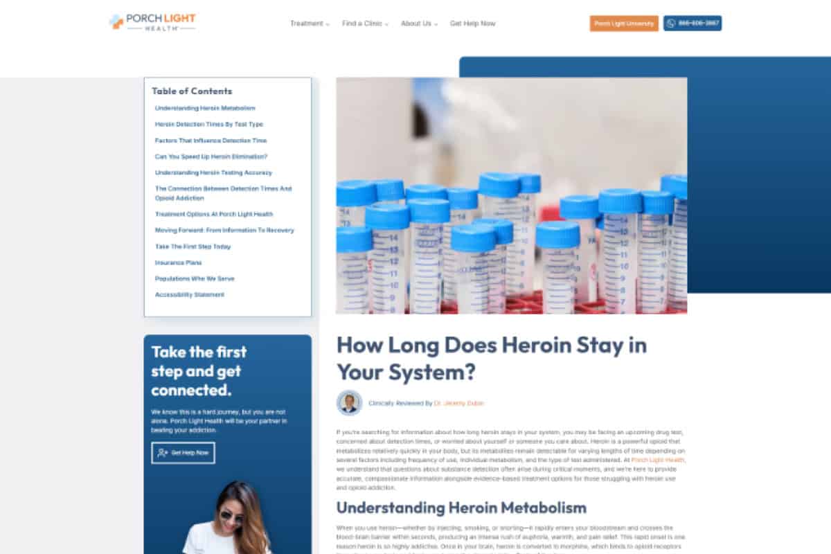Blog article with author byline and TOC sidebar