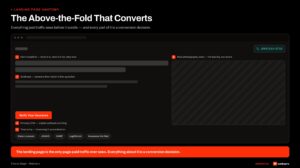 the above the fold that converts
